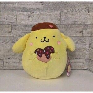 Original Squishmallows Valentines Hello Kitty Pompompurin